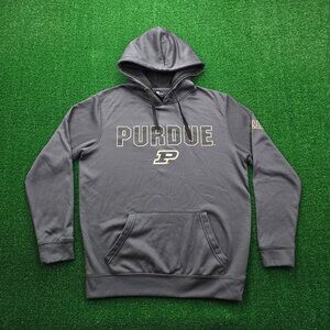 Purdue‎ Boilermakers Hoodie Mens Small/Medium Gray Sweatshirt Pullover College
